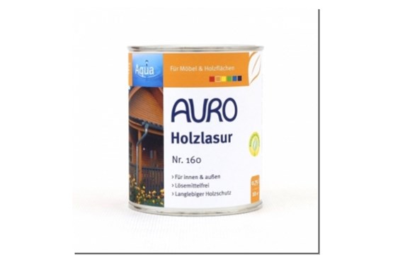 Auro Holzlasur Aqua Eiche hell 160-18
