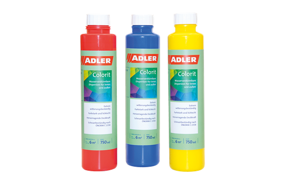 Adler Aviva Colorit-Vollton und Abtönfarben 510 Oxidschwarz