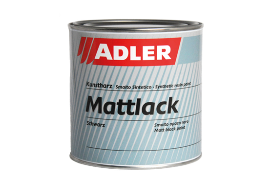 Adler KH-Mattlack schwarz