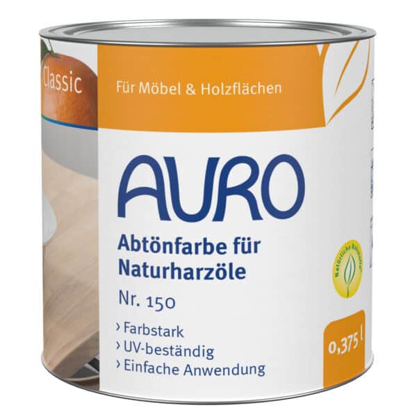 Auro Abtönfarbe für Naturharzöle Chromoxidgrün 150-60