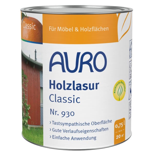 Auro Holzlasur Classic Dunkelbraun 930