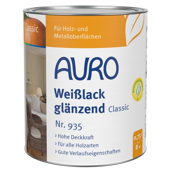 Auro Weisslack glänzend Classic 935