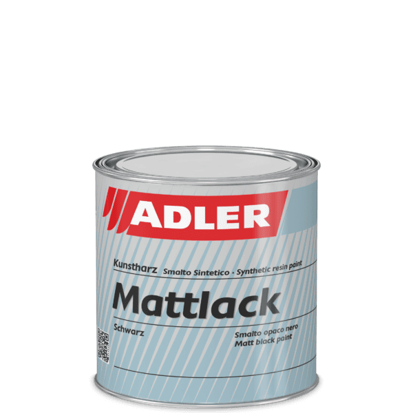 Adler KH-Mattlack schwarz
