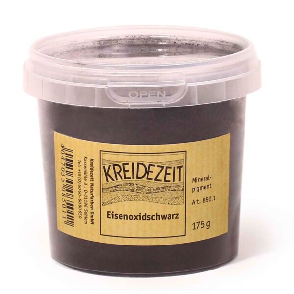 Kreidezeit Pigment Eisenoxidschwarz 1kg