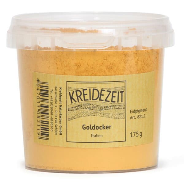 Kreidezeit Pigment Goldocker, Italien 1kg