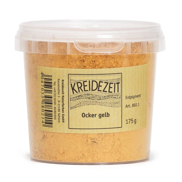 Kreidezeit Pigment ocker gelb 1kg