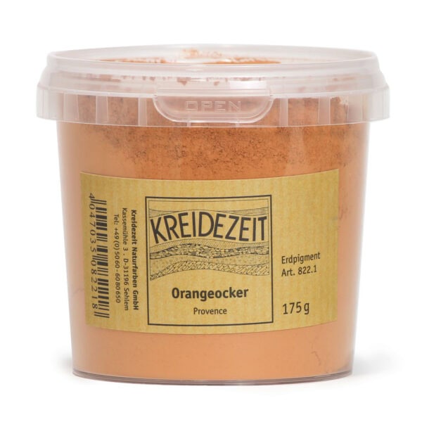 Kreidezeit Pigment Orangeocker, Provence 1kg