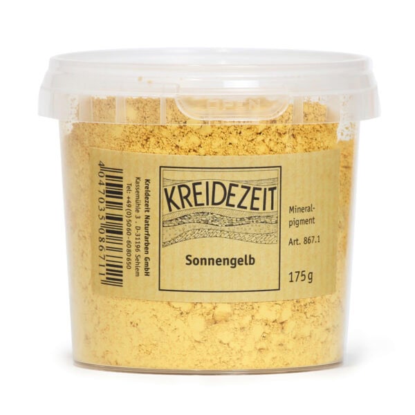 Kreidezeit Pigment Sonnengelb 1kg