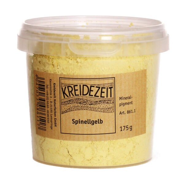 Kreidezeit Pigment Spinellgelb 1kg