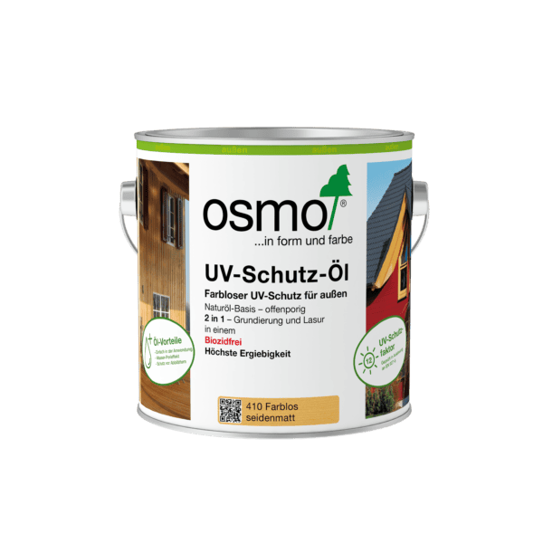 Osmo UV Schutz ÖL extra 420 mit Filmschutz seidenmatt